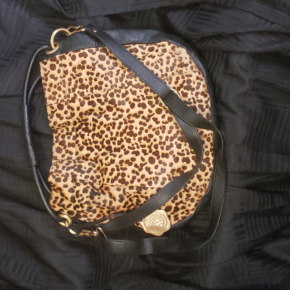 Vince Camuto black shoulder bag